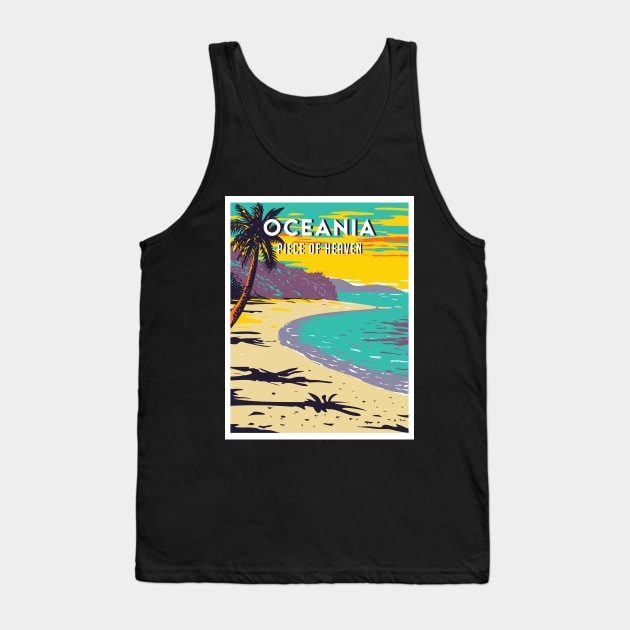 Oceania travel destination Tank Top by NeedsFulfilled
